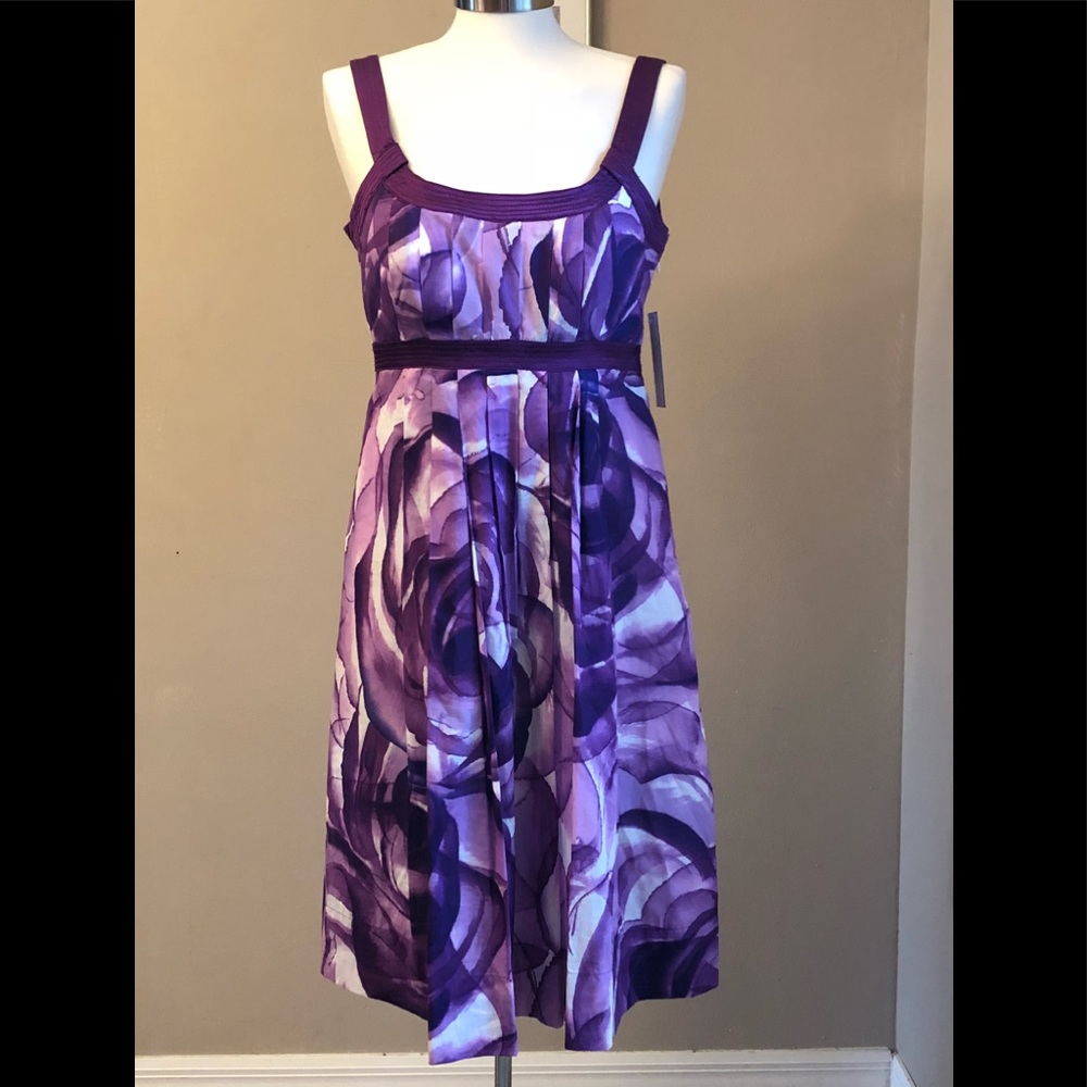 Calvin Klein Purple Dress